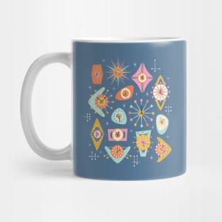 Mid Century Vintage Clocks Mug